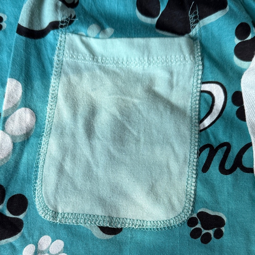 Dog Mom Pajamas - Blue and Black - Picture 5 of 5